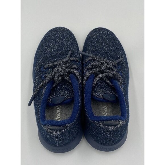 Allbirds Women’s Wool Runners Sneakers All Blue 7 0521 NV1 - Picture 5 of 7